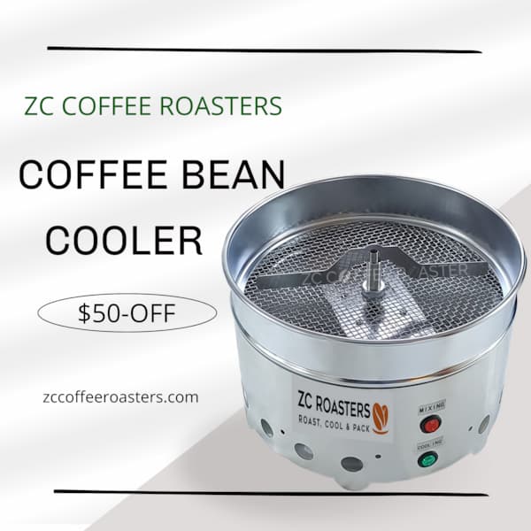 Countertop Coffee Bean Cooler Commercial 1Kg 2Kg Roaster Cooling Tray - ZC